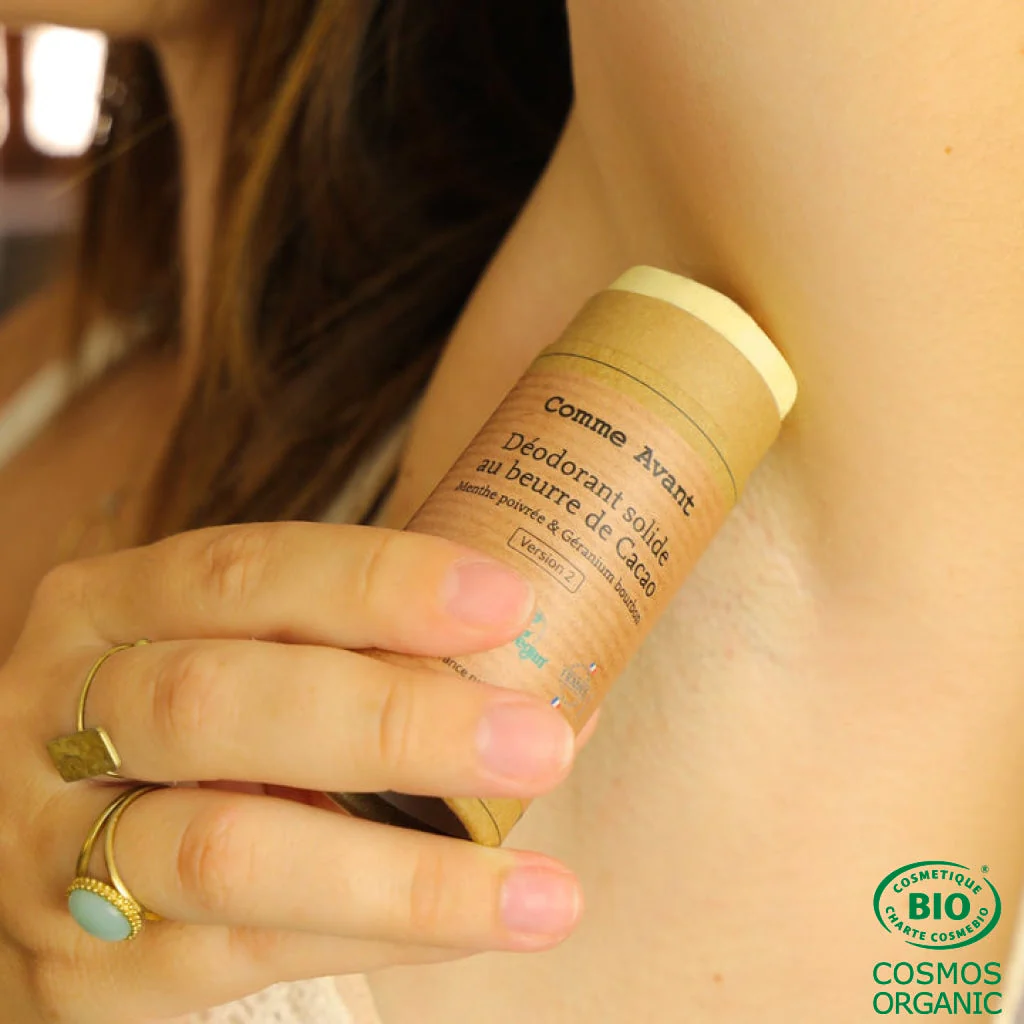 Déodorant solide géranium & menthe poivrée - COMME AVANT - Image 4