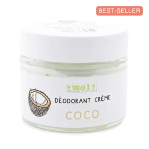 Déodorant bio crème Coco - 100% naturel - LE MOLY