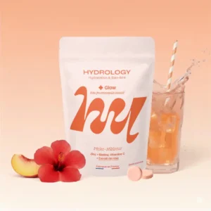 GLOW - Pêche & hibiscus - HYDROLOGY