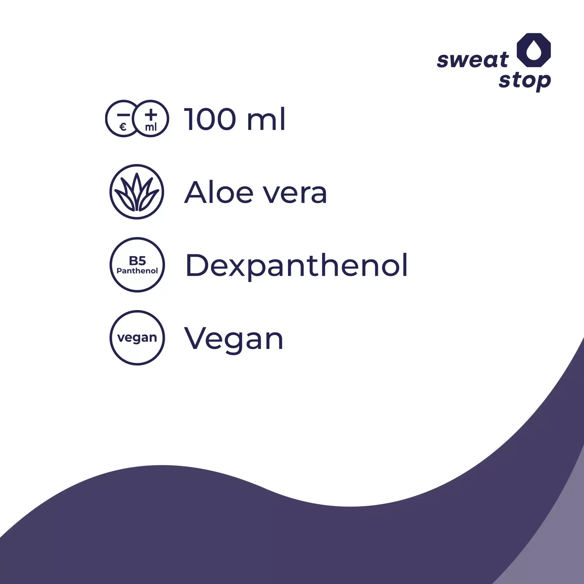 Antitranspirant Aloe Vera Fort Plus Aisselles - SWEAT STOP - Image 5