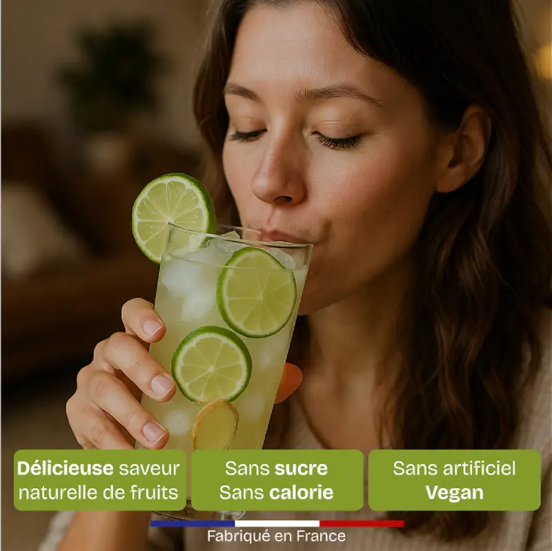 IMMUNITÉ - Citron vert & gingembre - HYDROLOGY – Image 2