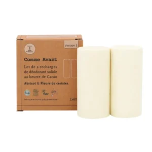 Recharge deodorant comme avant abricot et fleur de cerisier