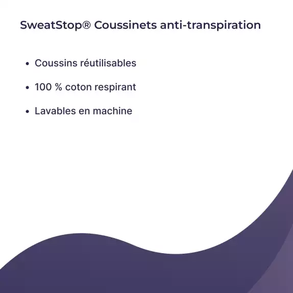 Coussinet absorbant de soutien gorges - SWEAT STOP – Image 6