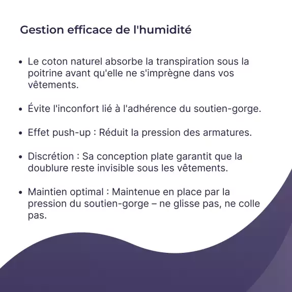 Coussinet absorbant de soutien gorges - SWEAT STOP – Image 4